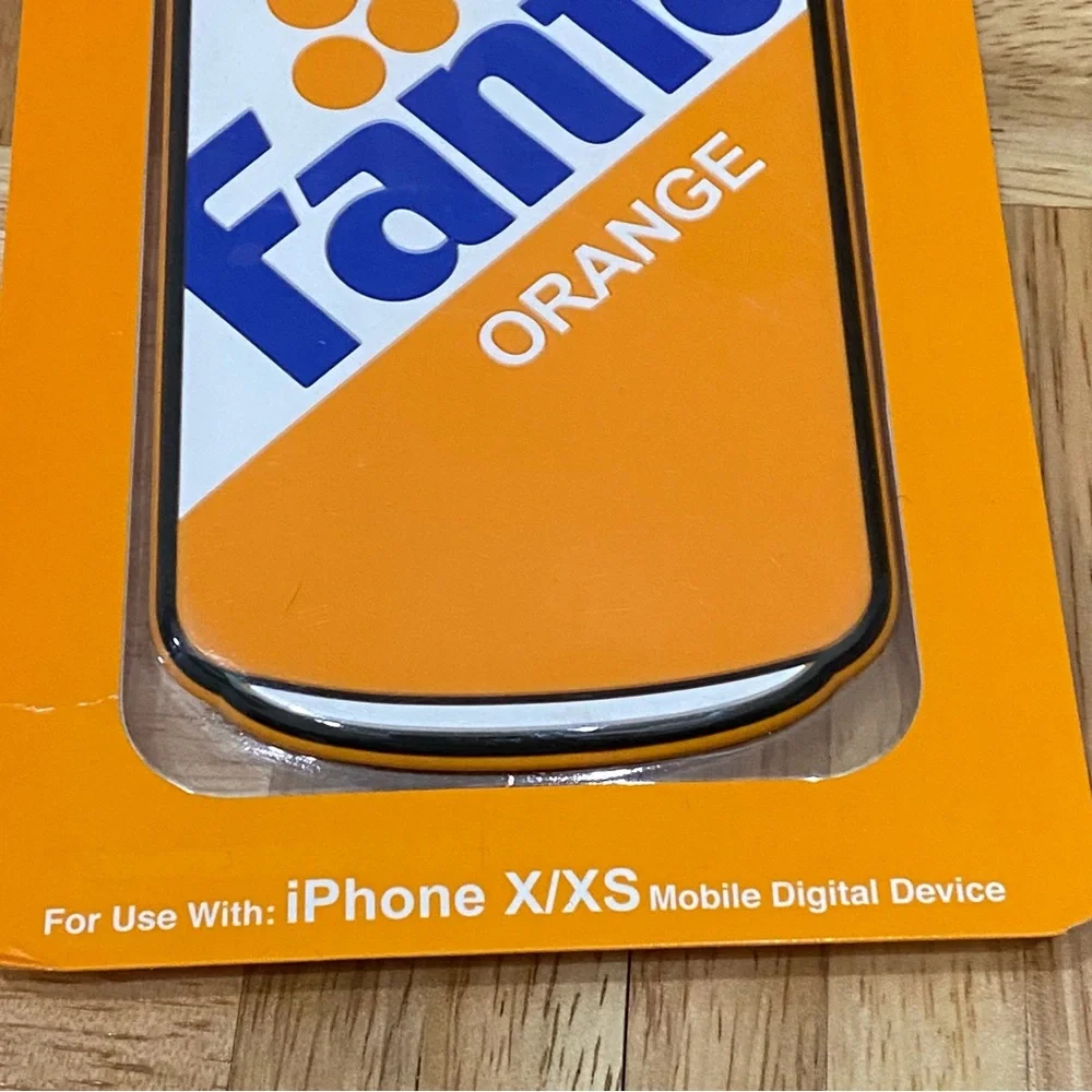 Coca Cola FANTA Soda Silicone iPhone Case for iPhone X/XS NEW